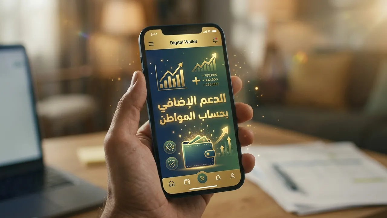 برنامج حساب المواطن الجديد يحصل على دعم مالي إضافي قدره ثمانية مليارات ريال