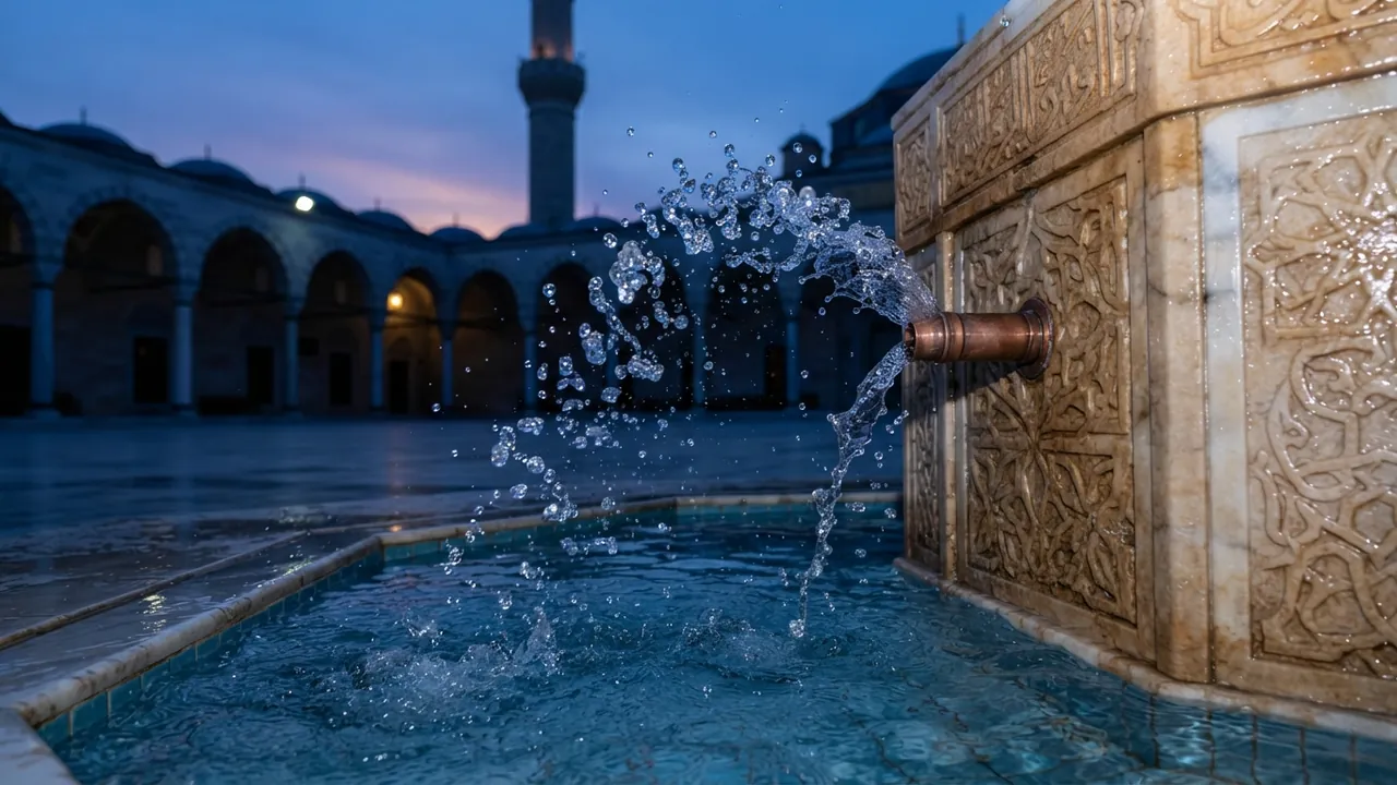 شروط الوضوء وأركانه في الفقه الإسلامي