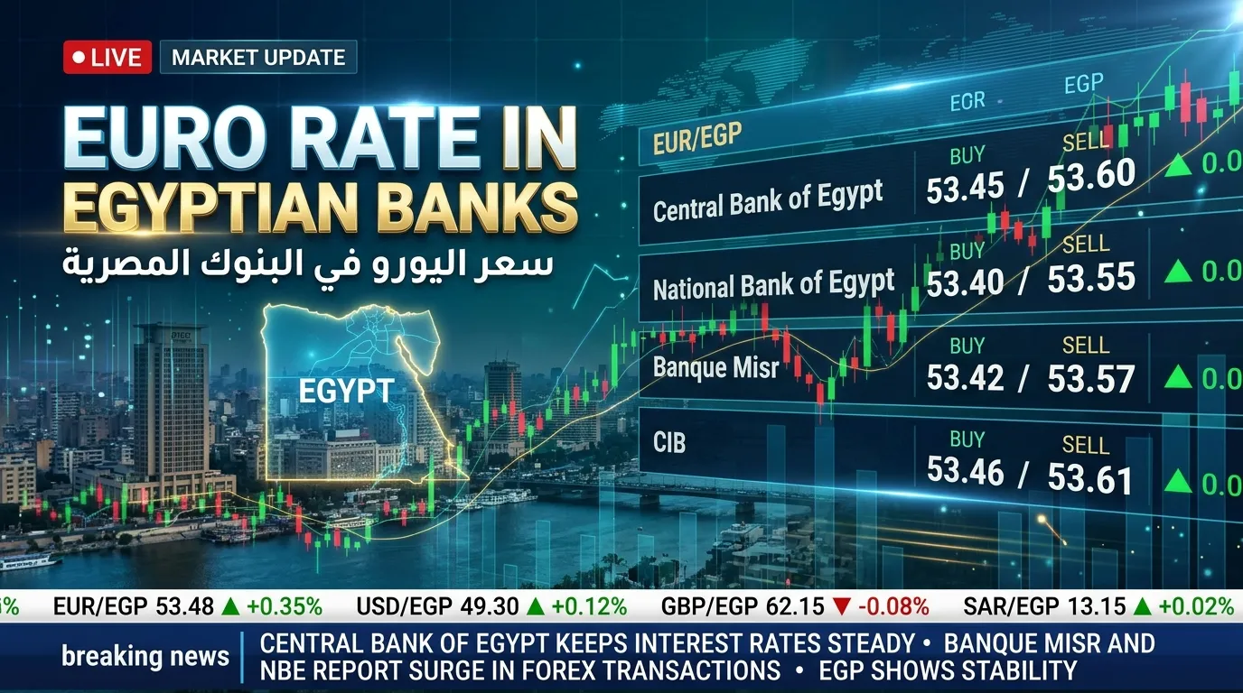 سعر الفائدة: المركزي المصري يرفعه إلى 20% والأوروبي يثبته عند 2.5% في السعودية اليوم الجمعة 30 أكتوبر 2026