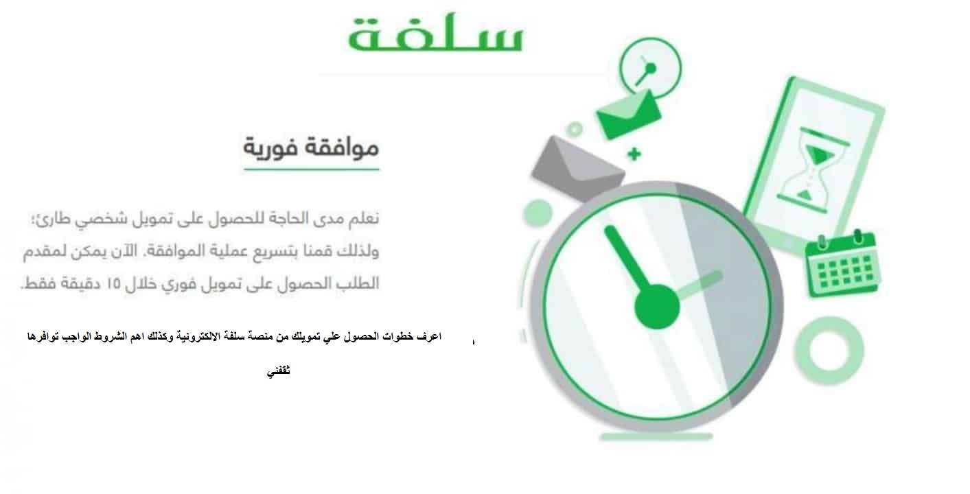 شروط الحصول على تمويل سلفة 1445 وكيفية التسجيل ومميزات التمويل