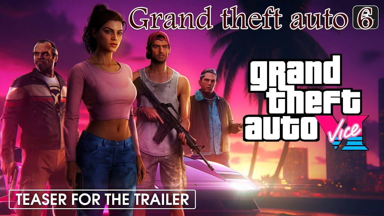 مهمات مبهرة لعالم الفانتازيا جراند ثفت أوتو تبدع في الجرافيك Grand theft auto 6 2024
