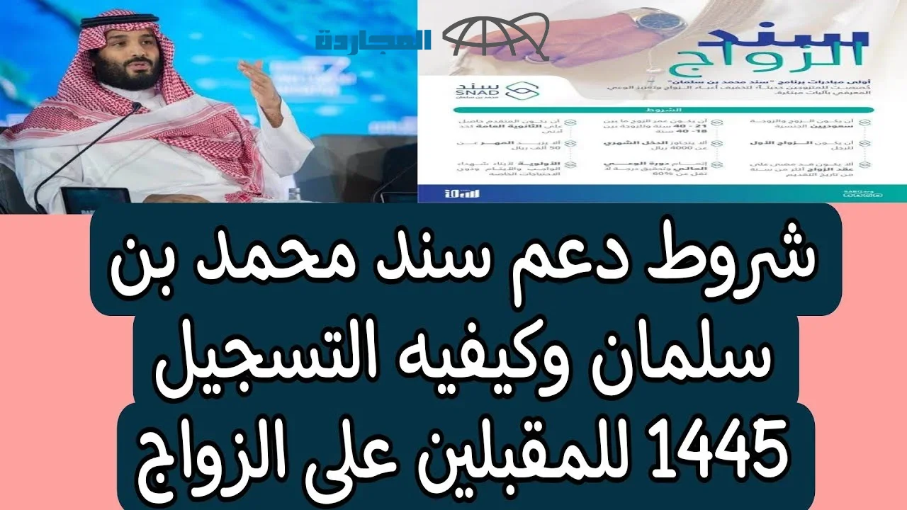 شروط سند محمد بن سلمان وطريقة التقديم في دعم سند للمطلقات والمقبلين علي الزواج