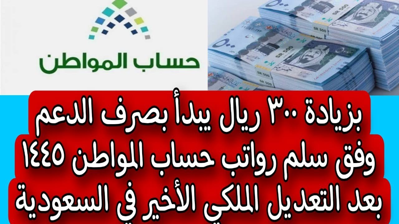 “قبل إيداع الدعم”..| جدول رواتب حساب المواطن بالزيادة الأخيرة الدفعة 75 شهر فبراير+خطوات الاستعلام عن راتب حساب المواطن
