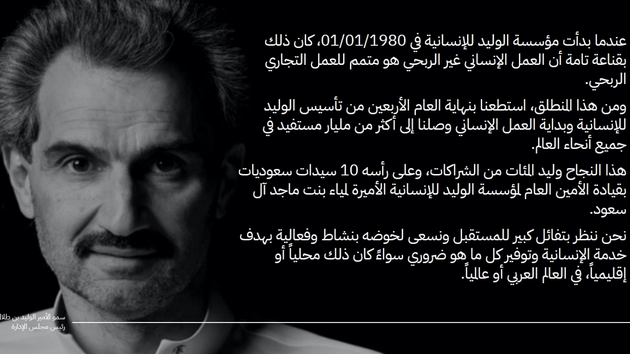 خطوة بخطوة.. طريقة التقديم على مؤسسة الوليد بن طلال الخيرية 1445