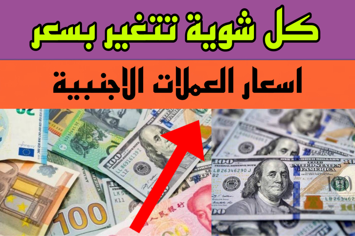 اسعار العملات الاجنبية البنك الاهلي وبنك مصر والسوق السوداء + نكشف عن سعر الدولار والريال واليورو 31 مارس
