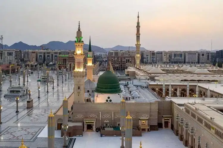 تفاصيل الخريطة الإلكترونية للمسجد النبوي الشريف لإرشاد القاصدين للمسجد بالعربي والانجليزي 1445